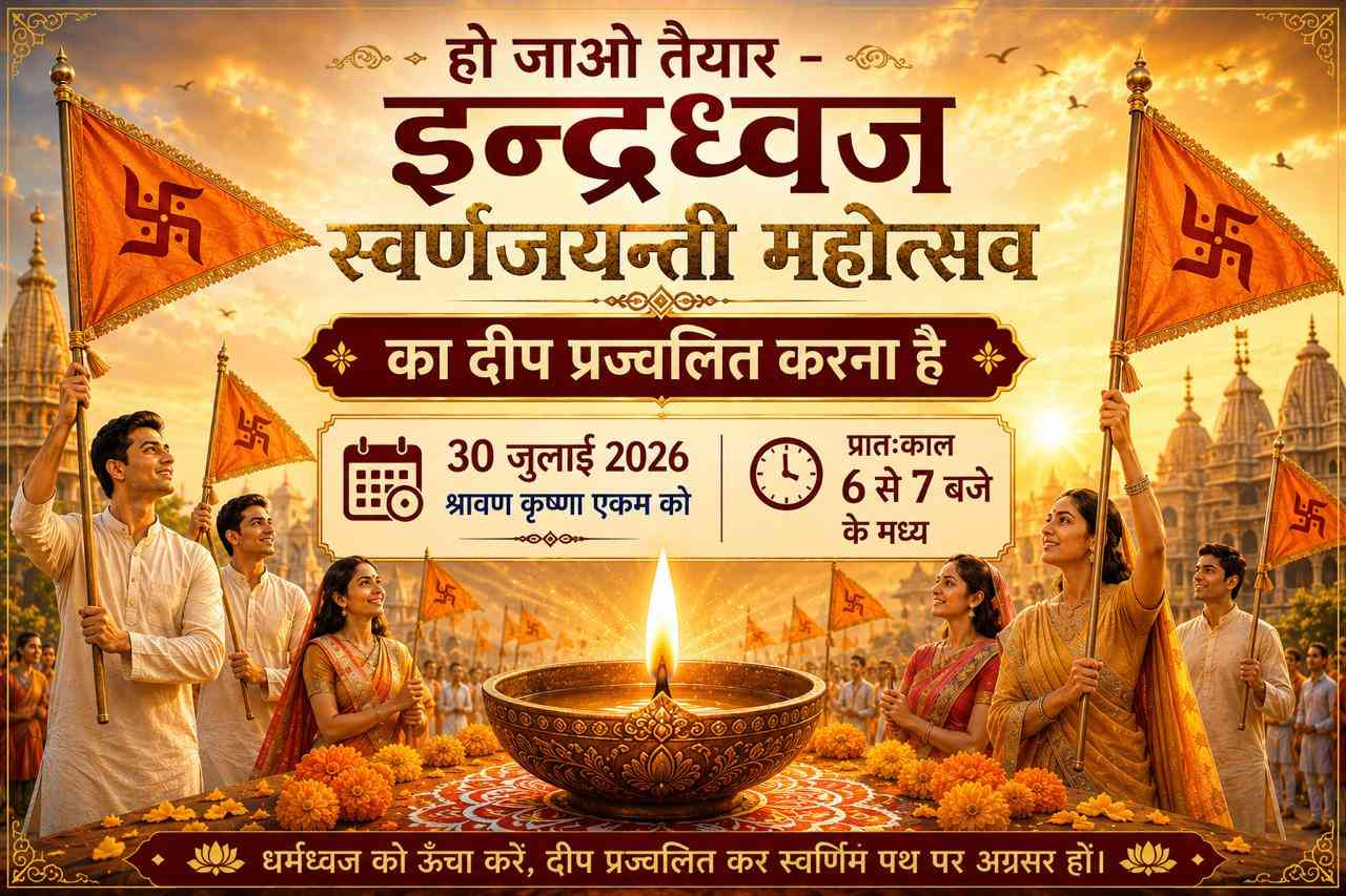 इन्द्रध्वज विधान स्वर्णजयंती महोत्सव